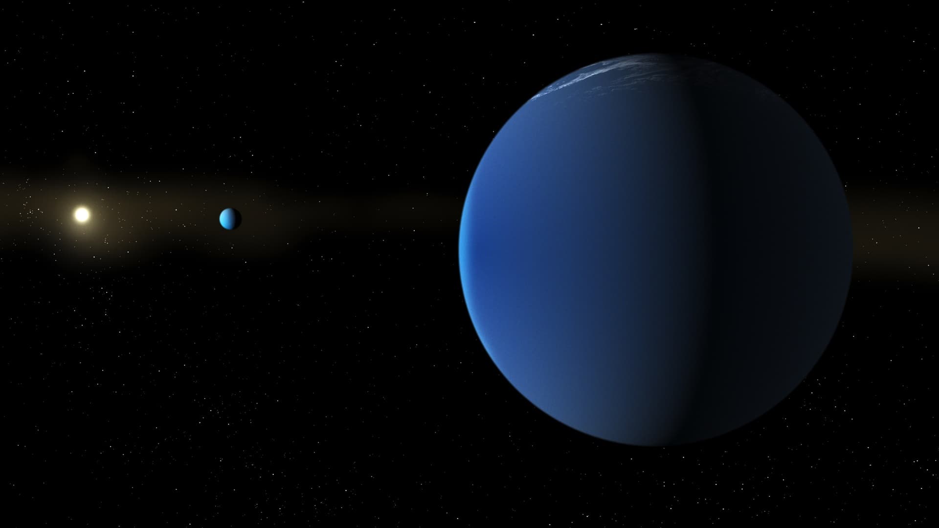 Astronomers discover unique pair of ‘super-puff’ planets with densities below candy floss