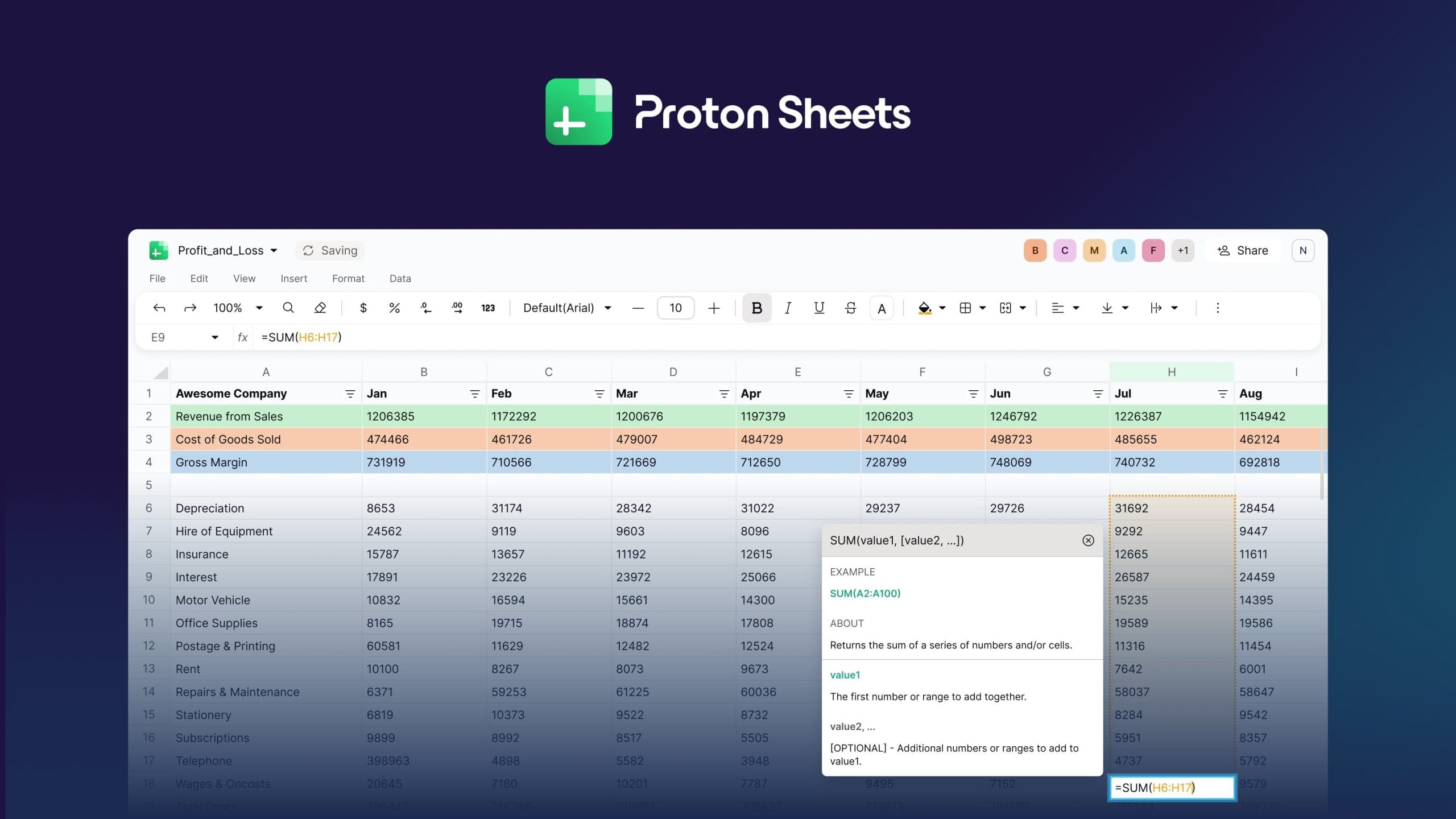 Proton Sheets Launches as Encrypted Alternative to Google Sheets